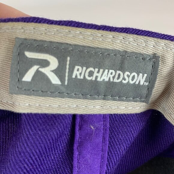 Grand Canyon University GCU Antelopes NCAA Purple Gray Richarson Snapback Hat - Picture 5 of 5